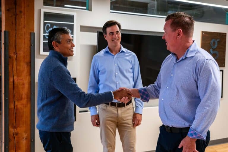 Ashish meeting with 2 clients